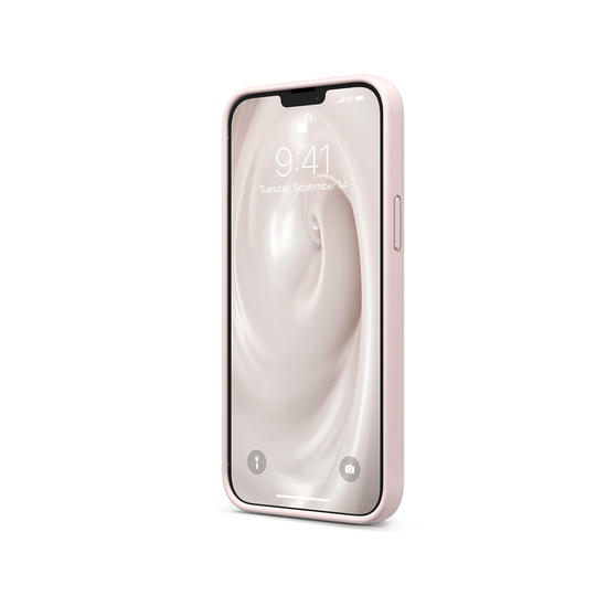Elago Funda silicona MagSafe iPhone 13 Pro Max rosa