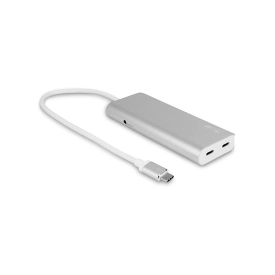 LMP Hub USB-C 7 puertos USB 3.0 Plata