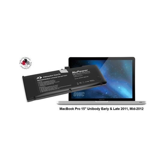 Abierto - NewerTech NuPower Batería 78W MacBook Pro 15" Unibody 2011/12