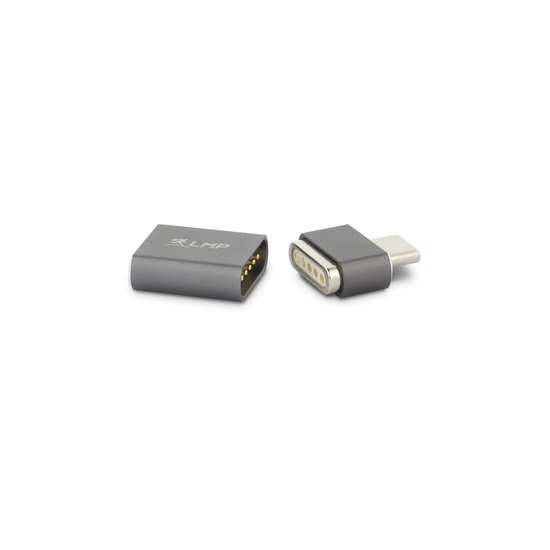 LMP Magnetic Safety Adaptador USB-C a USB-C Gris Espacial