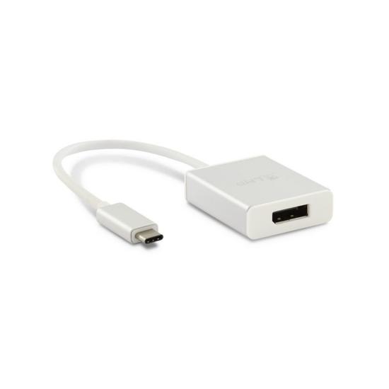 LMP Adaptador USB-C a DisplayPort 4K 60 Hz Aluminio Plata