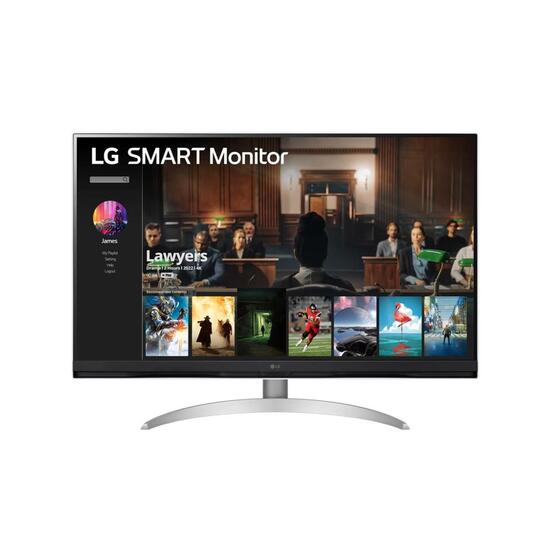 LG 32SQ700S-W Monitor 32" UHD 4K Smart tv HDR10 USB-C PD 65W