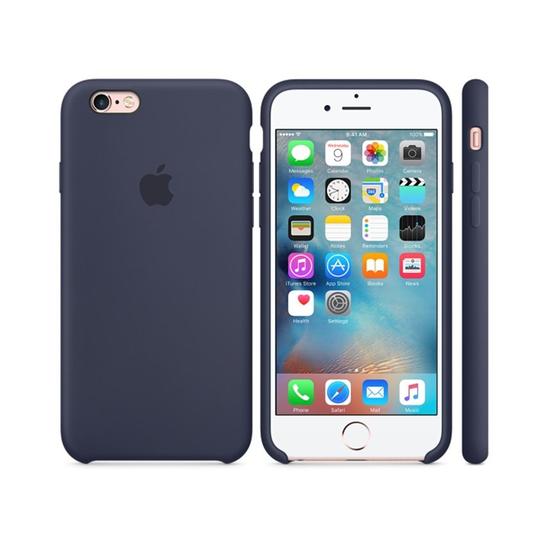 Apple Silicone Case Funda iPhone 6/6s Azul Noche