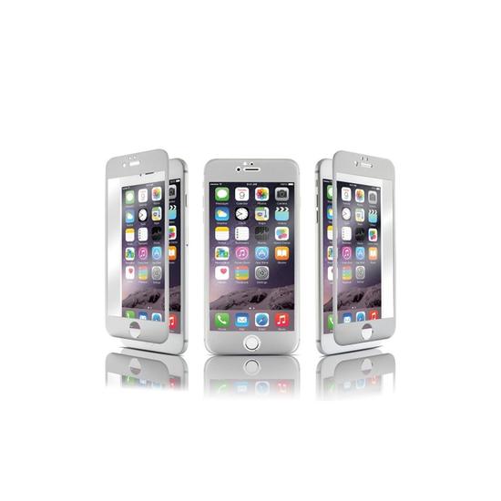 QDos OptiGuard Titanium protector completo iPhone 6/6s Plata