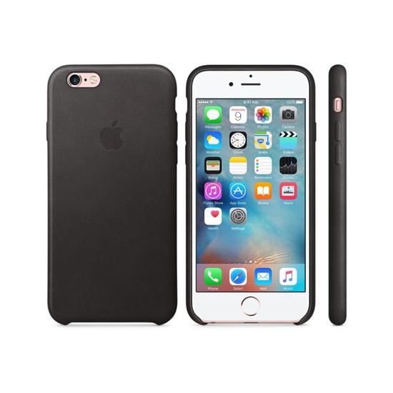 Apple Funda iPhone 6 Plus/6s Plus Leather Case Negro