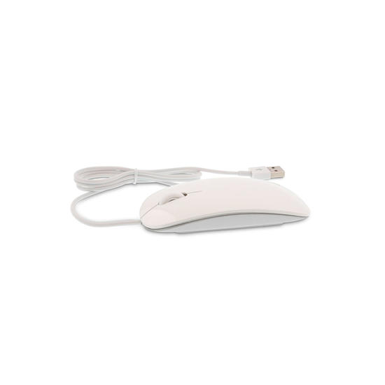 LMP Ratón USB-A Blanco