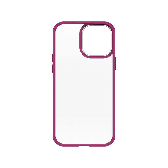 OtterBox React Funda iPhone 13 Pro Max rosa transparente