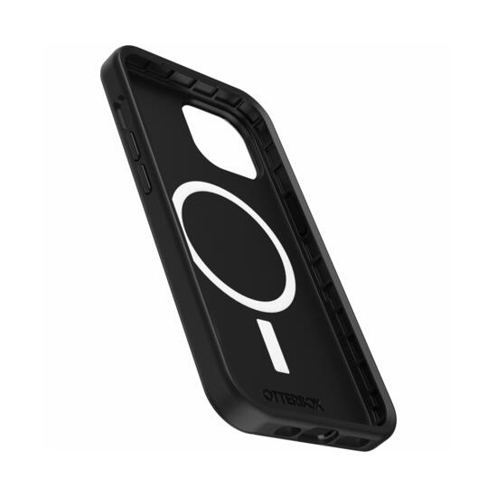 OtterBox Symmetry Series Clear Funda MagSafe para iPhone 15 Negro