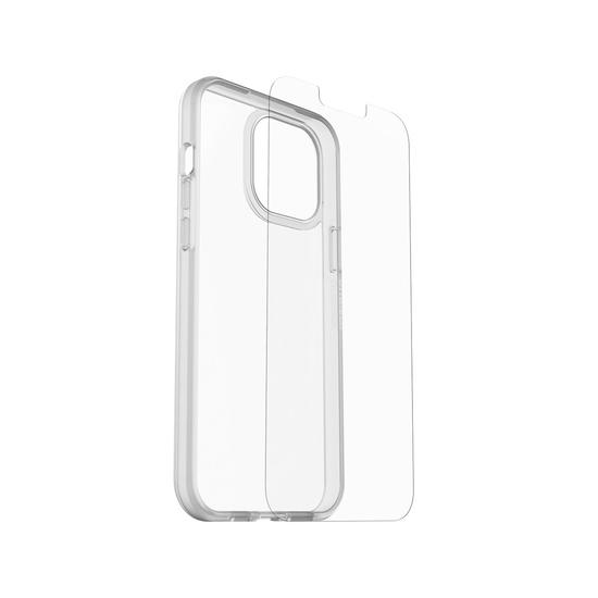 OtterBox React Funda + Protector Trusted Glass iPhone 13 Pro Max transparente 