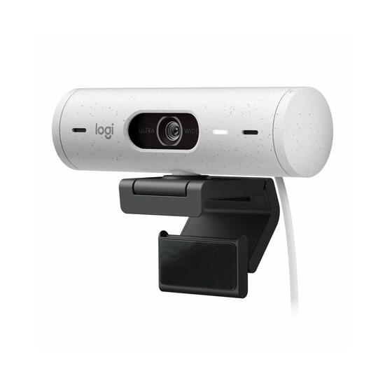 Logitech Brio 500 Webcam Full HD blanco