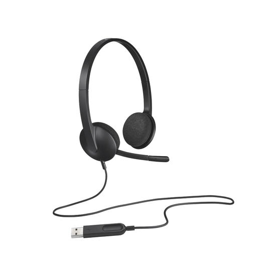 Logitech H340 Auriculares con micrófono USB-A cancelación de ruido