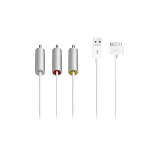 Apple Composite AV Cable iPhone y iPod blanco