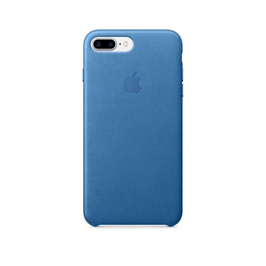 Apple Leather Case Funda iPhone 7 Plus Azul Mar
