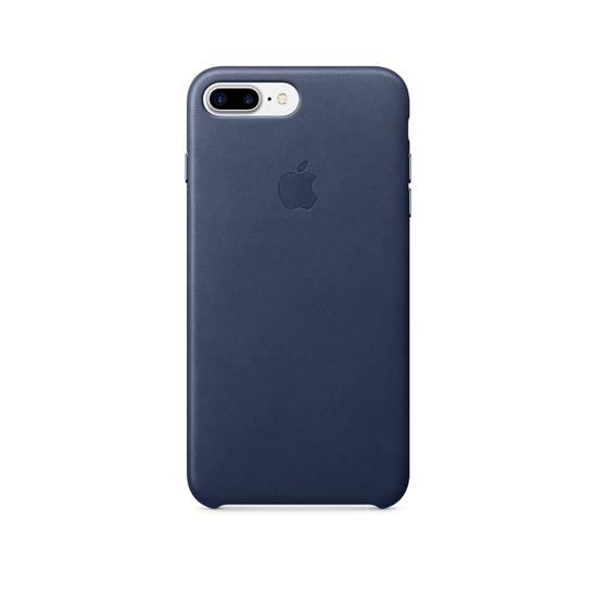 Apple Leather Case Funda iPhone 7 Plus Azul Noche 