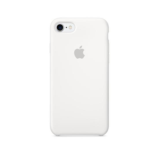 Apple Silicone Case Funda iPhone 7 Blanco