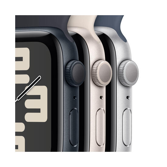 Apple Watch SE | GPS | 40mm | Caja Aluminio Plata | Correa deportiva Azul | S/M