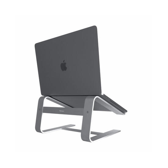 Macally ASTANDSG Soporte MacBook aluminio gris espacial