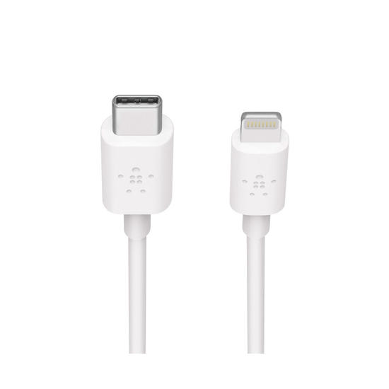 Belkin BOOST CHARGE Cable Lightning a USB-C Blanco