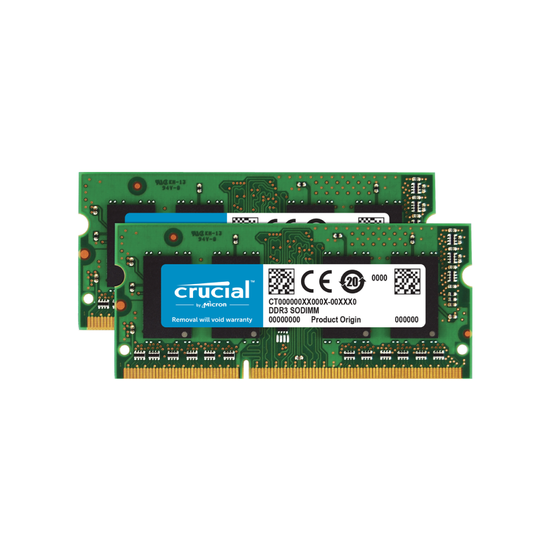 Memoria Mac Crucial 16GB (2x8GB) SO-DIMM DDR3L 1600MHZ