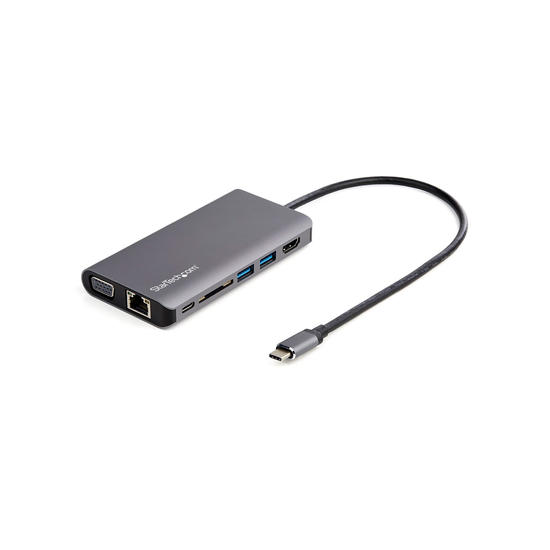 StarTech Mini Docking Station USB-C 8 Puertos 100W PD