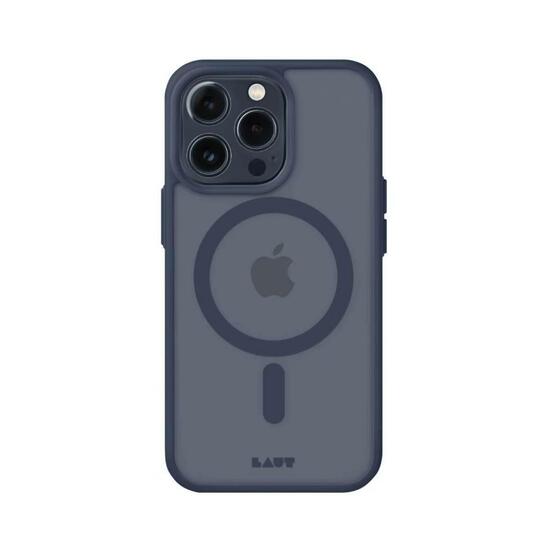 Laut Huex Funda MagSafe iPhone 15 Pro Max Azul Oscuro
