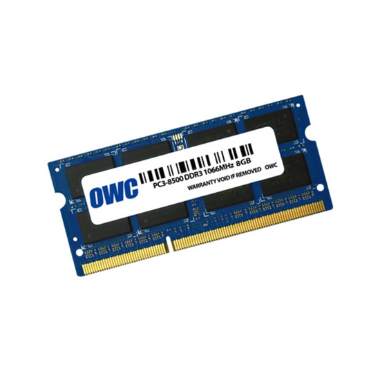 Memoria Mac OWC 8GB SO-DIMM DDR3 1066MHZ