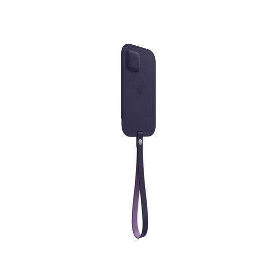 Apple Funda integral de piel con MagSafe iPhone 12 mini Violeta profundo