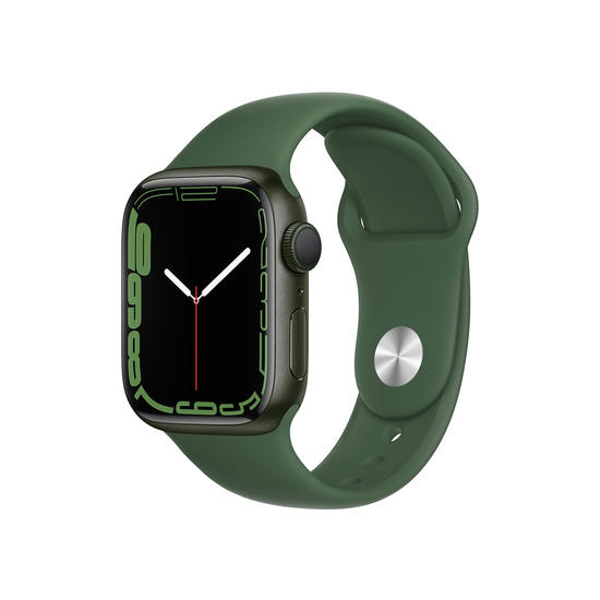 Apple Watch Series 7 GPS 41mm Caja Aluminio Verde y Correa deportiva Verde