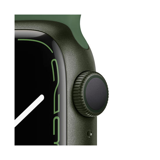 Apple Watch Series 7 GPS 41mm Caja Aluminio Verde y Correa deportiva Verde