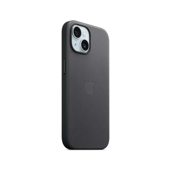 Apple Funda trenzado fino MagSafe iPhone 15 Negro