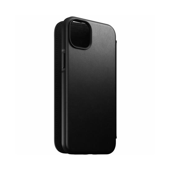 Nomad Modern Folio Funda MagSafe iPhone 14 Plus piel negro