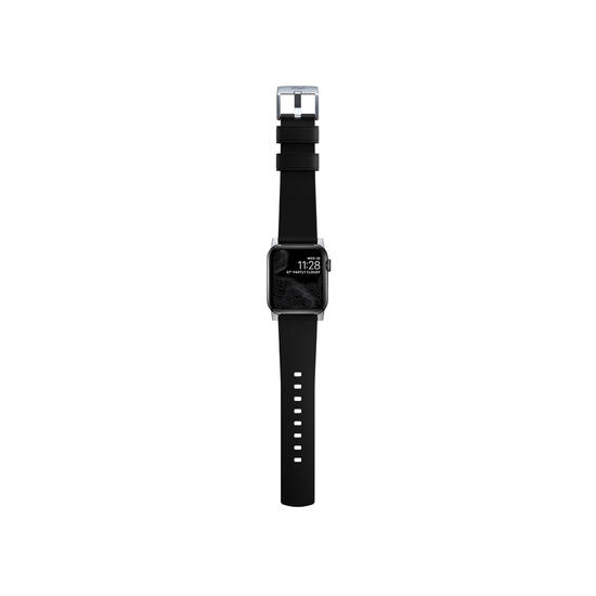 Nomad Active Strap Pro Correa Apple Watch 42mm/44mm Piel Negro (hebilla plata)