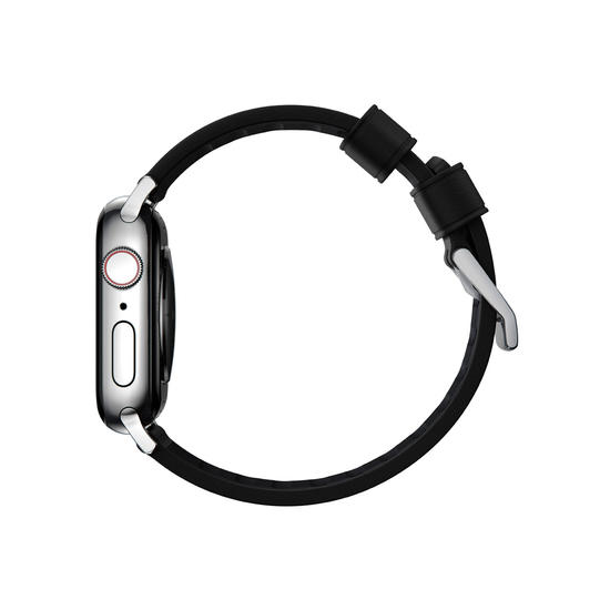 Nomad Active Strap Pro Correa Apple Watch 42mm/44mm Piel Negro (hebilla plata)