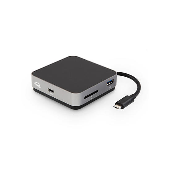 OWC Travel Dock USB-C/USB 3.1/HDMI/Tarjetas SD Gris Espacial