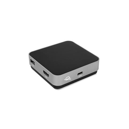 OWC Travel Dock USB-C/USB 3.1/HDMI/Tarjetas SD Gris Espacial