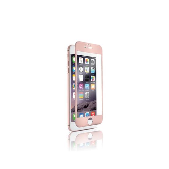 QDos OptiGuard Titanium protector iPhone 6s Plus/6 Plus completo Rosa Gold