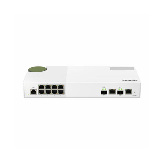 QNAP QSW-M2108-2C Switch Gestionable 10 Gigabit 8 puertos 2,5GbE + 2 10GbE SFP+/RJ-45
