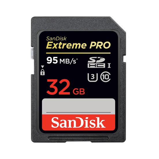 Sandisk Extreme Pro Tarjeta de memoria SDHC 32GB V30 UHS-I U3 95MB/s-90MB/s 