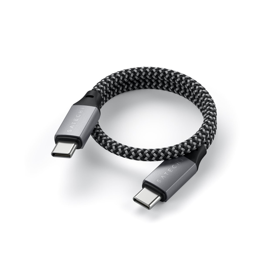 Satechi Cable USB-C a USB-C 100W Cargador 25cm
