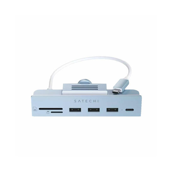 Satechi Clamp Hub USB-C USB 3.0 azul