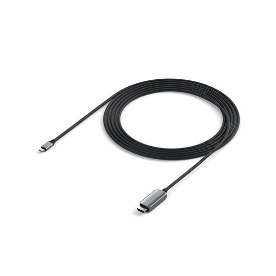 Satechi Cable USB-C a HDMI 2.1 8K gris espacial