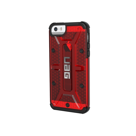 Urban Armour Gear Funda iPhone 5S/SE Rojo/Negro