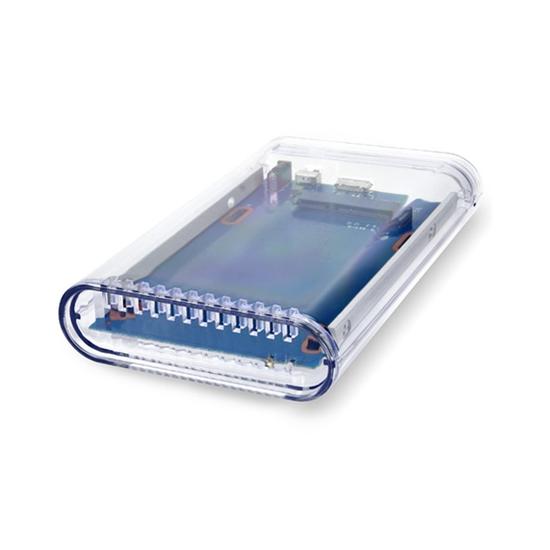 OWC Mercury On-The-Go Pro Mini caja transparente 2,5" USB3/USB2
