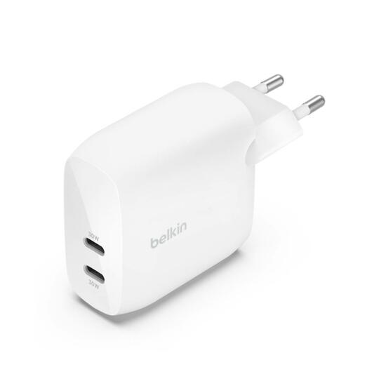 Belkin Boost Charge Pro Cargador pared doble USB-C 60W