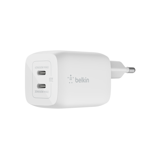 Belkin Boost Charge Pro Cargador pared USB-C 65W