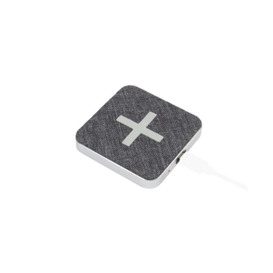 Xtorm Pad Balance Base de carga inalámbrica + adaptador de corriente 10W USB-C gris