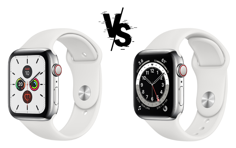 menor vagón ventilador Apple Watch Series 5 vs. Series 6 