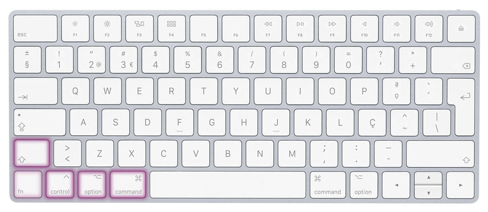 Tips y teclado en Mac