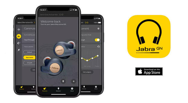 Jabra Elite Active 65t Bluetooth sportinės ausinės
