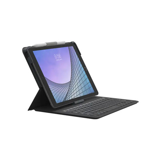 Zagg Messenger Folio 2 Funda con teclado iPad 10,2" (7ª/8ª gen.) Pro/Air 10,5” Gris